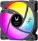 Вентилятор для корпуса Formula Cosmic 14BK FR RGB 140х140x25 черный 3-pin 4-pin (Molex) 22дБ Ret