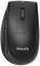 Беспроводная мышь Philips SPK7627, 2,4 GHz, Bluetooth 3.0/5.0, 5 кноп., 1600dpi, Аккамулятор, чёрный