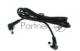 Кабель DC 5.5x2.5  18 AWG папа-папа 1,5 м с угловым штекером
