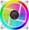 Вентилятор для корпуса Bloody BD-CF120ARGB4 ARGB 120х120x25 белый 4-pin 26дБ (упак.:1шт) (BD-CF120ARGB4-WH) Ret