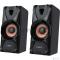 Акустическая система CBR CMS 720, 2.0, питание USB, 2х3 Вт (6 Вт RMS), материал корпуса пластик, 3.5 мм линейный стереовход, цвет чёрный