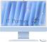 Моноблок Apple iMac A3247 24 4.5K M4 8 core (4) 16Gb SSD256Gb 8 core GPU macOS WiFi BT 143W клавиатура мышь Cam синий 4480x2520
