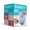 Чайник электрический Scarlett SC-EK27G104 1.7л. 2200Вт белый корпус: стекло/пластик