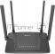 Двухдиапазонный Wi-Fi 6 маршрутизатор AX1500, 1x1000Base-T WAN, 3x1000Base-T LAN, 4 внешние антенны 5 dBi