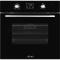 Встраиваемый духовой шкаф MOE 6183 B 60 см, 8 режимов, High-Tech, 70 л, гидролизная очистка, черный