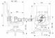 Кресло руководителя Бюрократ T-9932Walnut черный эко.кожа крестов. металл/дерево