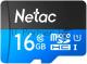 Флеш карта microSDHC 16GB Netac P500 ULTRA <NT02P500ULT-016G-S> (без SD адаптера) 100MB/s