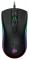 Мышь проводная Qumo Onyx RGB M73 черный, 2400 dpi, USB, кнопки - 4