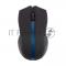 Мышь беспроводная HIPER HOMW-074 /1000 dpi/оптический/3 кнопки/Soft-touch покрытие/USB-приемник/2,4 ГГц/батарея 2хААА/черный и синий (HOMW-074)