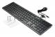 Проводная клавиатура Gembird KB-8460, полноразмерная, 103кл+5 доп, 12Fn, ножничная, тихая, 1.5м, черная