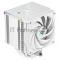 Кулер для процессора DEEPCOOL AK500 DIGITAL PRO WH LGA20XX/1700/1200/115X/AM5/AM4 (TDP 240W, PWM, Fan 120mm, 5 тепл. трубок, ARGB, белый) RET