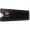 Твердотельный диск 2TB Samsung 9100 PRO, M.2, PCI-E 5.0 x4, TLC 3D NAND [R/W - 14800/13400 MB/s] с радиатором