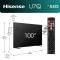 Телевизор 100 Hisense 100U7Q Mini-LED черный