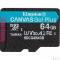 Флеш карта microSDXC 64GB Kingston SDCG4/64GBSP Canvas Go! Plus V30 A2 w/o adapter