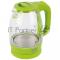Чайник Homestar HS-1012 (1,7 л) стекло, пластик зеленый