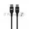 Кабель MORE CHOICE (4620202554093) K69aa 2м USB 3.0A PD 60W для Type-C Type-C- 2м , черный
