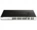 Коммутатор D-Link DGS-1210-28P/FL2A Управляемый L2 PoE-коммутатор, 24x1000Base-T PoE, 4xCombo 1000Base-T/SFP, PoE-бюджет 193 Вт, защита от статического электричества до 6 кВ, CLI