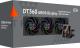 Система охлаждения PCCooler DT360 ARGB Display BK  (300W, 360mm, LED temp., Black, ARGB/ Fans: 3x120mm, 83.83CFM, 3000RPM/ Pump height 62mm, 15dBA, 2600RPM, Rad thickness 27mm/ S: 1851, 1700, 1200, 115X, AM5, AM4)