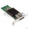 Сетевой адаптер ExeGate EXE-MCX3-2SFP+ (PCI-E x8 v.3, порты 2x SFP+, Dual 10Gb/s, Server NIC Chipset Mellanox ConnectX-3)
