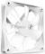 Кулер для корпуса ПК/ Case Cooler NZXT F120 RGB Core Triple Pack (120x120x25mm, 4-pin PWM, RGB, 78.86CFM, 33.88dBA, 1800RPM, White, 3pcs)