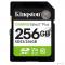 Карта памяти SDXC UHS-I U3 Kingston Canvas Select Plus 256 ГБ, 150 МБ/с, Class 10, SDS3/256GB