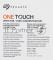 Внешний жесткий диск Seagate One Touch HUB STLC16000402, 16TB, 3.5, USB3.0, USB-C, black
