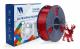 Филамент NVPRINT PLA Transparent Red для 3D печати диаметр 1.75мм  длина 330 метров  масса 1 кг