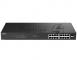 Коммутатор D-Link DGS-1018P DGS-1018P/B1A 16x1Гбит/с 2SFP 16PoE 240W неуправляемый