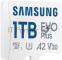 Карта памяти Samsung EVO Plus MicroSDXC MB-MC1T0SA/KR 1TB A2 U3 V30 +SD Adapter