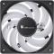 Кулер для корпуса/ Case Cooler JONSBO SL-120C (120x120x25mm, 4-pin PWM, FRGB, 59.48CFM, 32.0dBA, 1500RPM, Black)