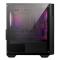 Компьютерный корпус без блока питания Case MSI MAG FORGE M100A, Mini-Tower, TG, 4x120mm ARGB, 2xUSB 2.0, 1xUSB 3.0, mATX, mITX Black