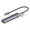 USB-концентратор Netac Hub WF14, Type-C to USB3.0*3+HDMI+mSD/SD 2.0 (repl. NT08WF14-30GR)