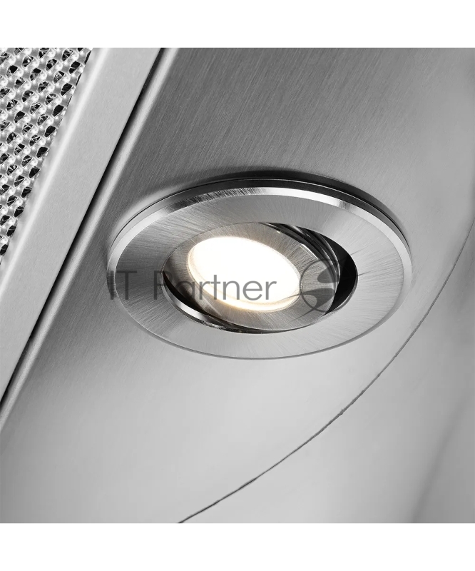 Вытяжка Kuppersberg MOTUBA B островная, ширина 39, отвод/рециркуляция, 1000м3/час, электронное сенсорное управление, таймер на отключение, 4 ступенчатая регулировка скорости, светодиодное освещение 4x3 Вт, черный