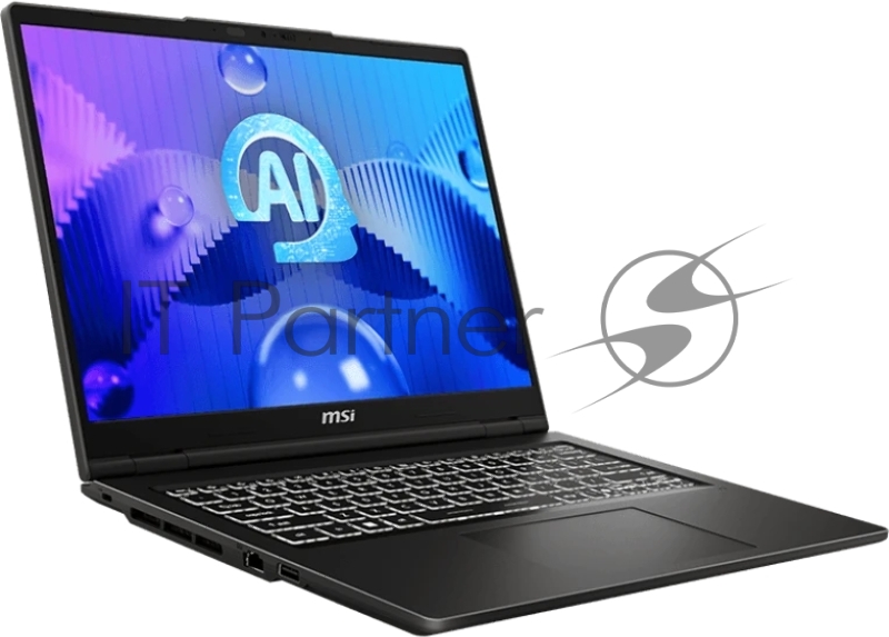 Ноутбук MSI Venture 14 AI A1MG-038RU Core 5 125H 14 2.8K (2880 x 1800),16:10,OLED,DDR5 16GB (8GB*2),512GB SSD,Intel Arc Graphics,backlight,55.2Whr,1.7 Gray