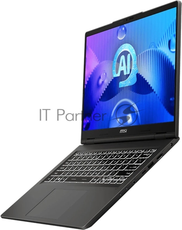 Ноутбук MSI Venture 14 AI A1MG-038RU Core 5 125H 14 2.8K (2880 x 1800),16:10,OLED,DDR5 16GB (8GB*2),512GB SSD,Intel Arc Graphics,backlight,55.2Whr,1.7 Gray