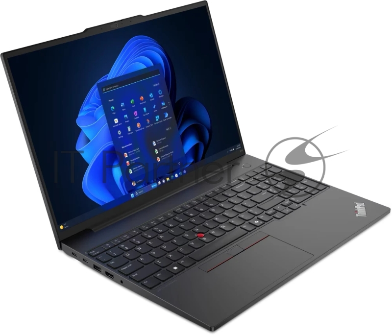 Ноутбук Lenovo ThinkPad E16 G2 Core Ultra 5 125U 16Gb SSD512Gb Intel Graphics 16 IPS WUXGA (1920x1200) без ОС black WiFi BT Cam (21MAS04600)