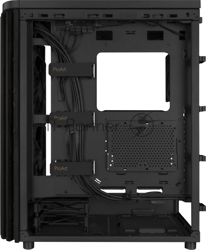 Компьютерный корпус ASUS PROART PA401 WOOD METAL PWM BLACK