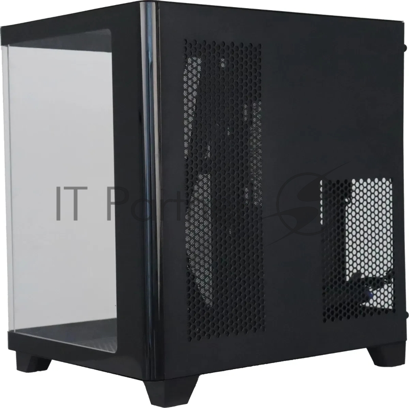 Корпус Accord ACC-R7MB черный без БП mATX 2xUSB3.0 1xUSB3.1 audio