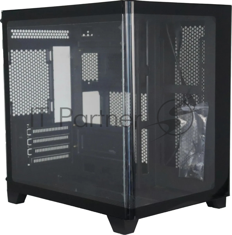 Корпус Accord ACC-R7MB черный без БП mATX 2xUSB3.0 1xUSB3.1 audio