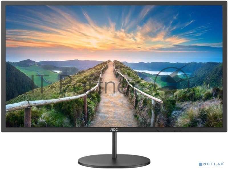 Монитор 31.5 AOC Q32V4 IPS 2560x1440, 75 Гц, 4 мс, 16:9, 250 кд/м2, 1xHDMI, 1xDP, 1x3.5 мм, черный