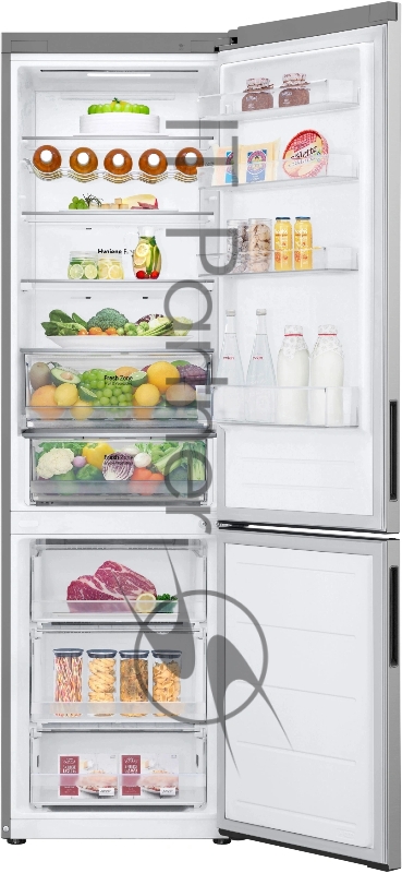 Холодильник LG GC-B509ANMW 2-хкамерн. серый инвертер