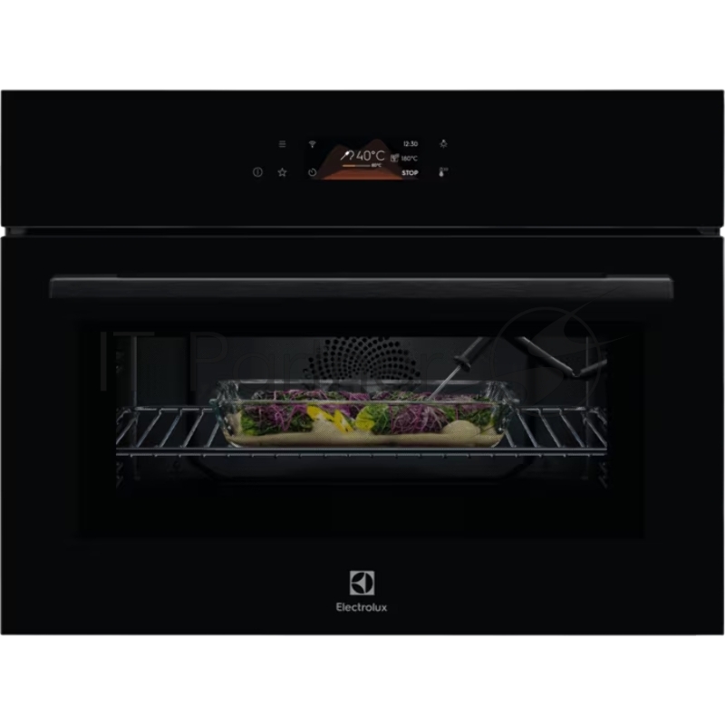 Встраиваемый духовой шкаф Electrolux/ Компактный духовой шкаф с СВЧ, 45 см, 43 л, 22 режима, черный