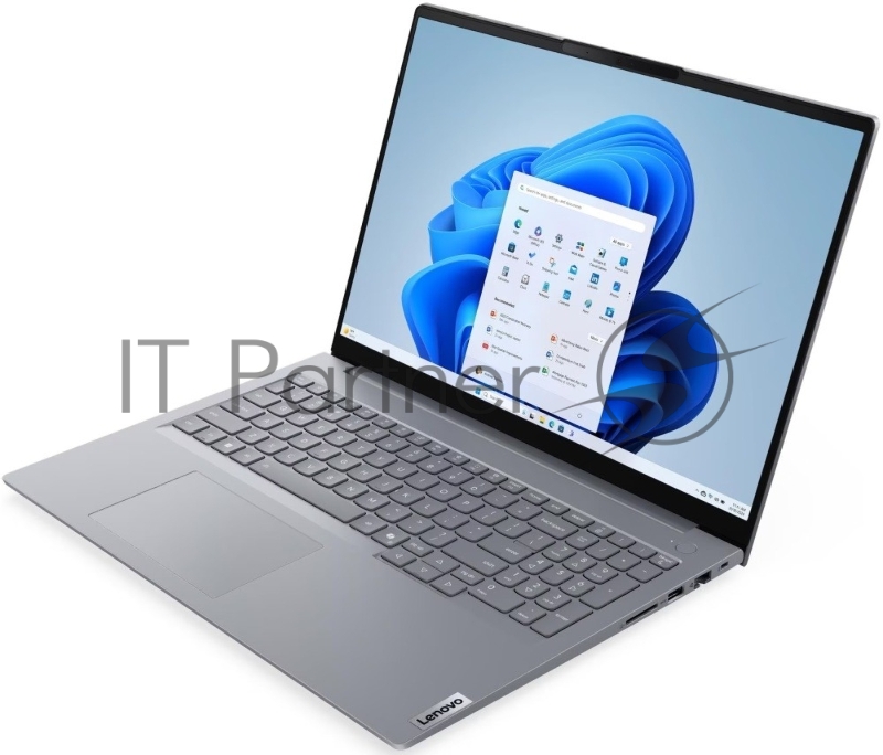Ноутбук Lenovo ThinkBook 16 G8 IAL Intel Core Ultra 7 255H 4400MHz/16/1920x1200/64GB/512GB SSD/Intel Arc Graphics/Wi-Fi/Bluetooth/Windo 11 Pro (21SK0030GQ_64Win11P) Grey
