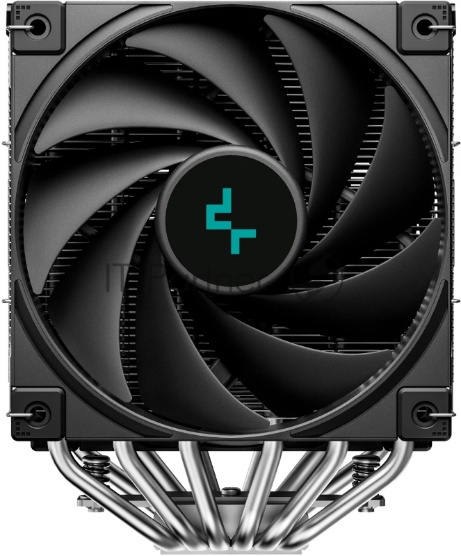 Кулер для процессора DEEPCOOL AK620 DIGITAL SE LGA20XX/1700/1200/115X/AM5/AM4 (9шт/кор, TDP 260W, PWM, DUAL Fan 120мм, 6 тепл. трубок, ARGb, черный) RET (R-AK620-BKADMN-GJD)
