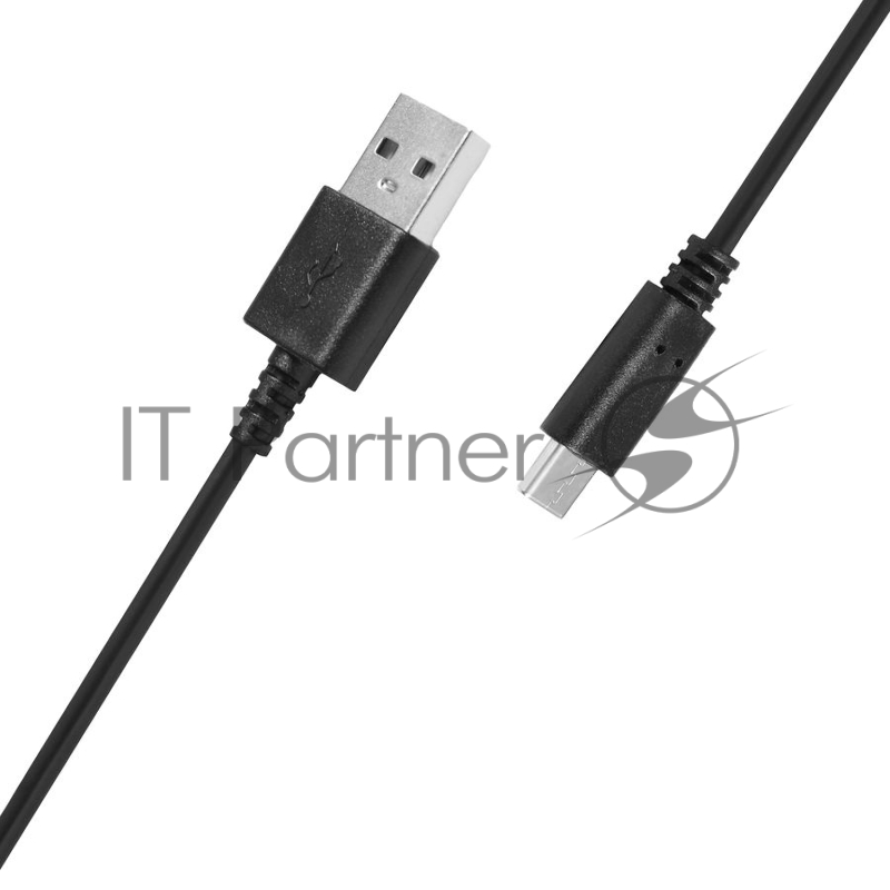Кабель SunWind USB (m)-USB Type-C (m) 1.5м черный блистер