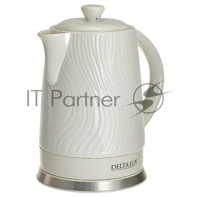 Чайник электрический DELTA LUX DE-1022 белый