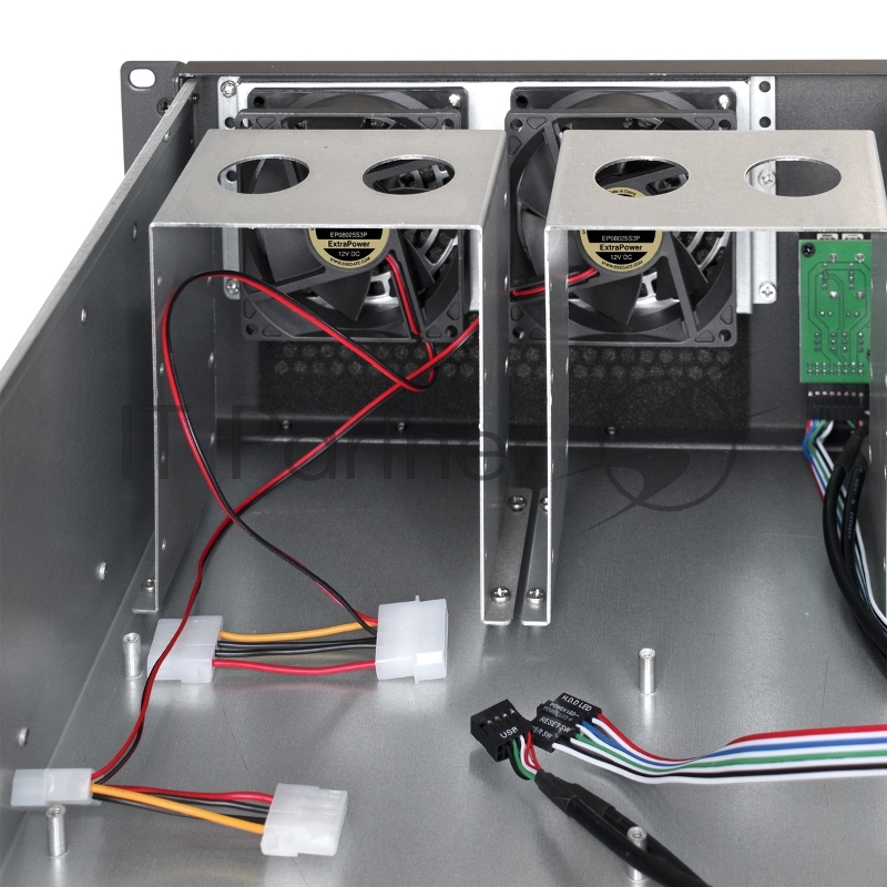 Серверный корпус ExeGate Pro 3U390-08 (RM 19, высота 3U, глубина 390, БП 800PAS, USB)