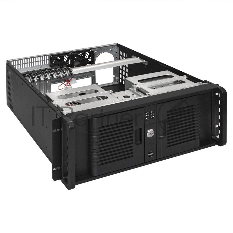 Серверный корпус ExeGate Pro 4U480-15/4U4132 (RM 19, высота 4U, глубина 480, БП 1000PAS, USB)