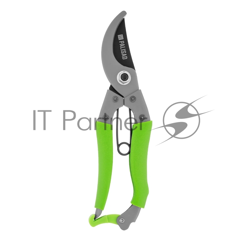 Секатор прямого реза Palisad 60442, 200 мм, стальные рукоятки, ПВХ оболочка, BASE