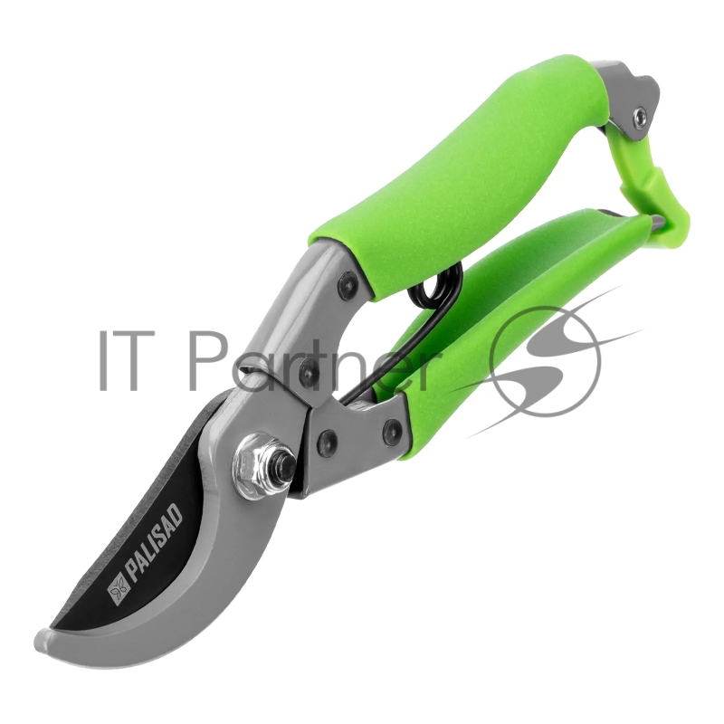 Секатор прямого реза Palisad 60442, 200 мм, стальные рукоятки, ПВХ оболочка, BASE